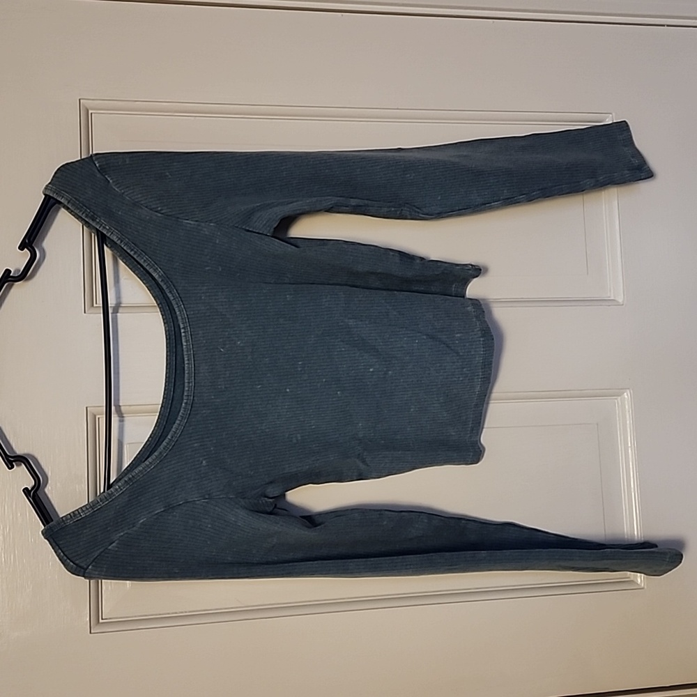 Ribbed crop top
